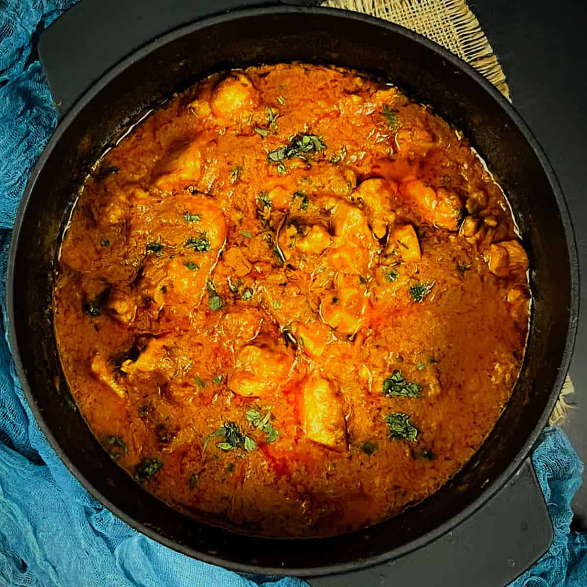 chicken masala de la india